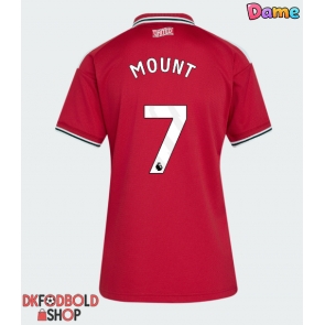 Manchester United Mason Mount #7 Hjemmebanetrøje Dame 2026-27 Kort ærmer Manchester United Mason Mount #7 Hjemmebanetrøje Dame 2026-27 Kort ærmer